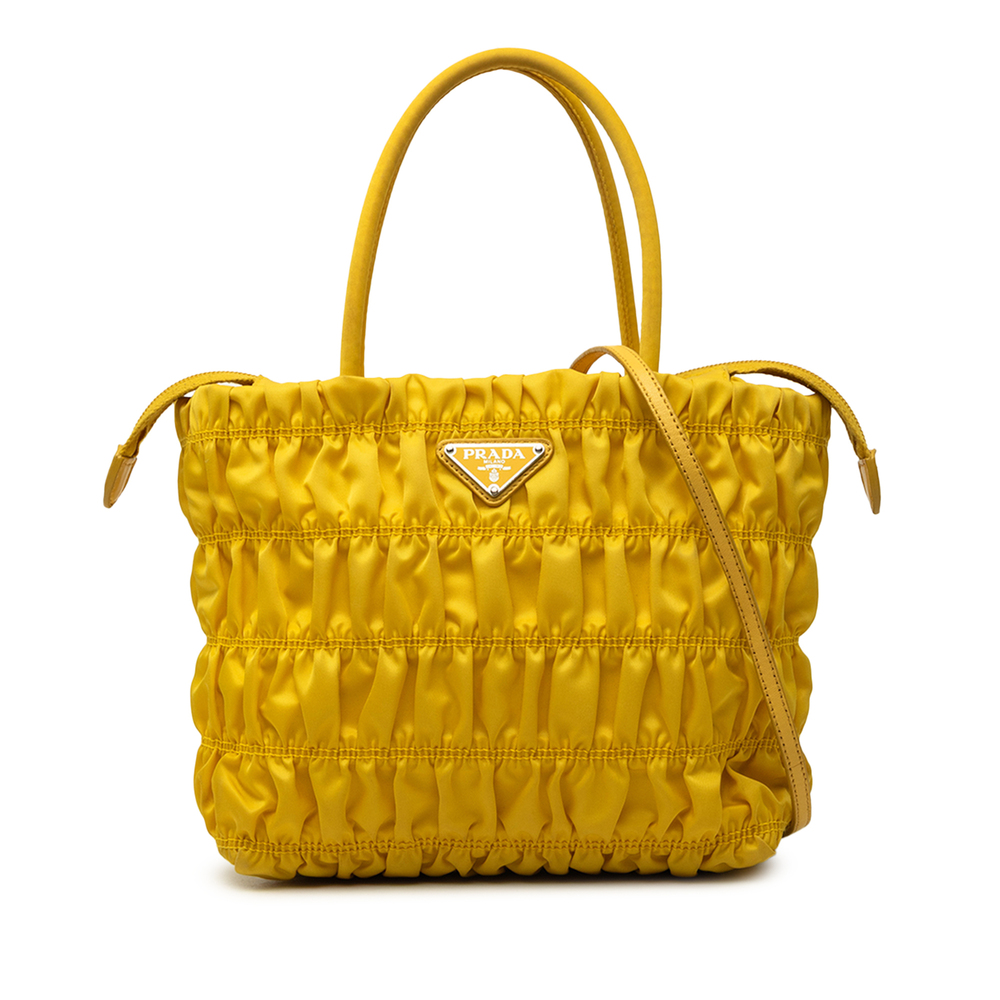 Pre-Loved Prada Tessuto Gaufre Satchel